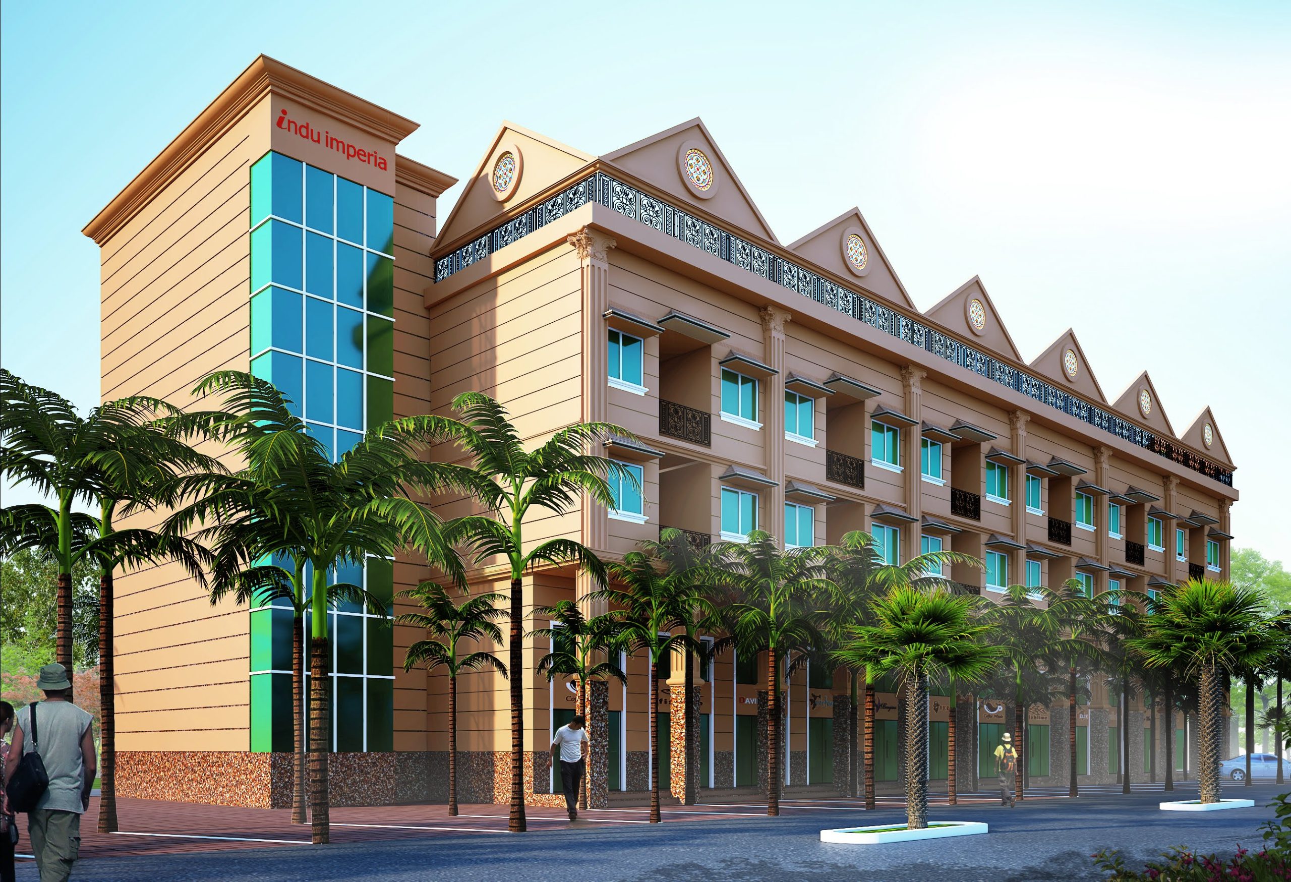 Indu Imperia commercial building